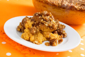 pecan topped sweet potato casserole